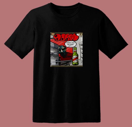 Mf Doom One Beer Comic 80s T Shirt