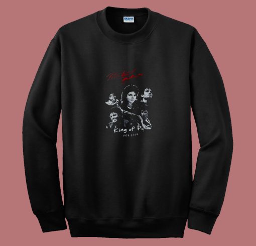 Michael Jackson Memory 1958 2009 80s Sweatshirt