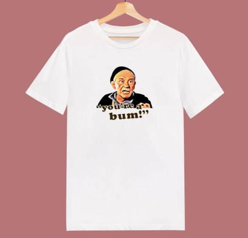 Mickey Goldmill Youre A Bum 80s T Shirt