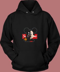 Mickey Mouse Disney Cartoon Camuflage 80s Hoodie