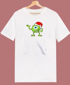 Mike Wazowski Christmas 80s T Shirt