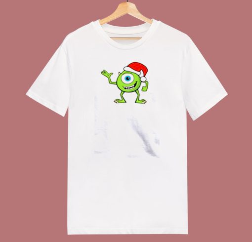 Mike Wazowski Christmas 80s T Shirt