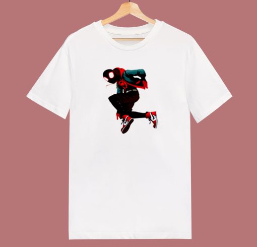 Miles Morales Spider Man 80s T Shirt