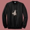 Moon Witch Barn Owl 80s Sweatshirt