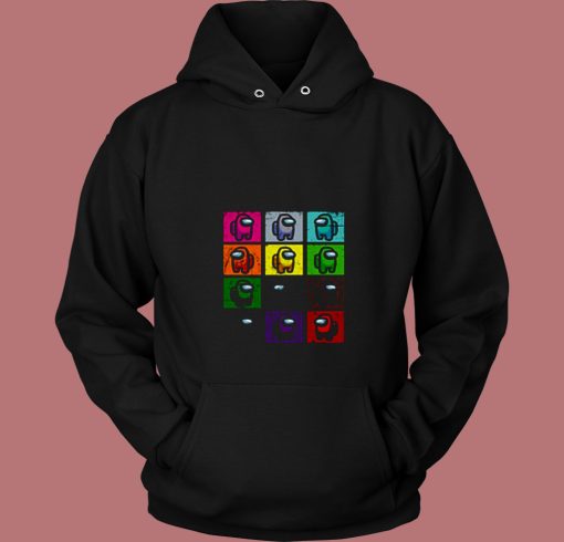 Mpostor Among Us 80s Hoodie