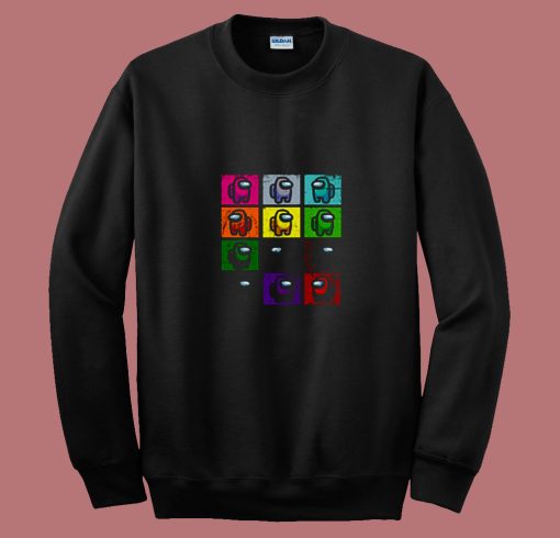 Mpostor Among Us 80s Sweatshirt