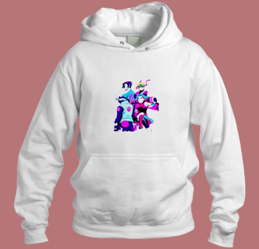 Naruto Team Seven Aesthetic Hoodie Style