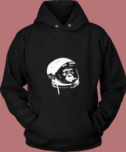 Nasa Monkey Smoking Astronaut Space 80s Hoodie