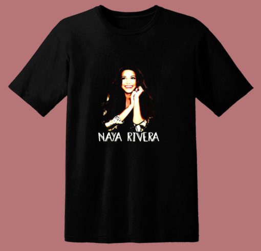 Naya Rivera Vector Art 80s T Shirt