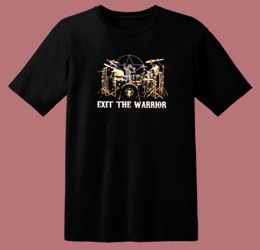 Neil Peart Playing The Drums 80s T Shirt