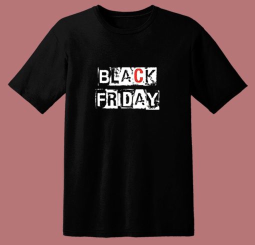 New Official Black Friday 80s T Shirt