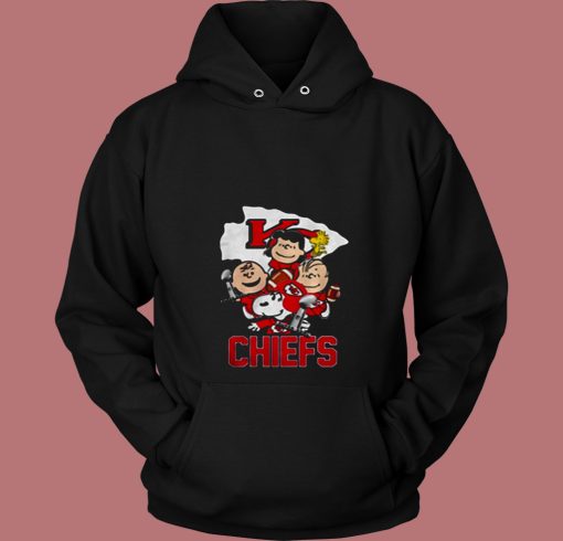 Official Kansas City Chiefs Peanuts 80s Hoodie