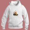 Orso Bear Beer Bianco The Happiness Aesthetic Hoodie Style