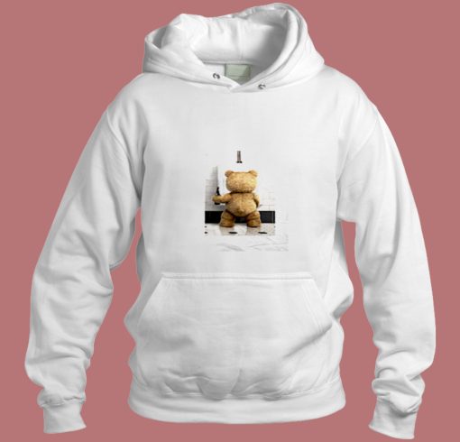 Orso Bear Beer Bianco The Happiness Aesthetic Hoodie Style