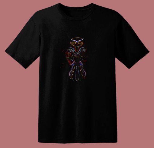 Owl Shirt Awesome Brocade Owl 80s T Shirt