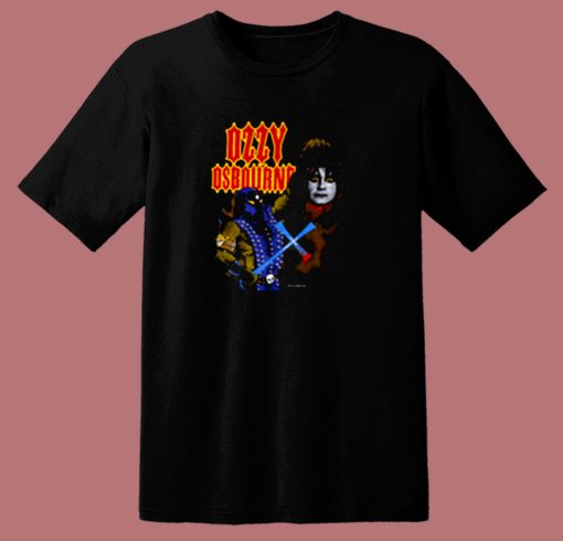 Ozzy Osbourne Diary Of A Madman 1982 Tour 80s T Shirt