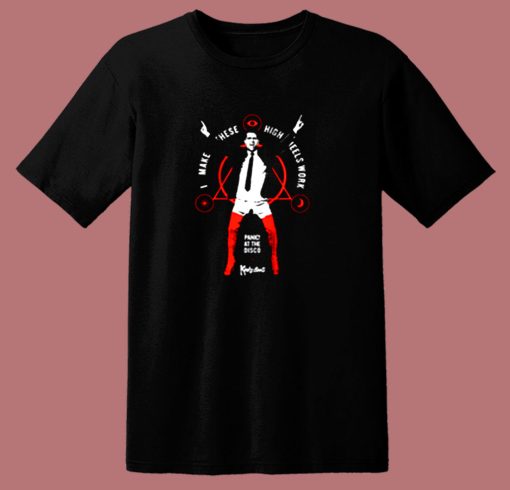 Panic At The Disco X Kinky Boots 80s T Shirt