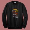 Papa Hulk Spiderman Thor Iron Man Captain America 80s Sweatshirt