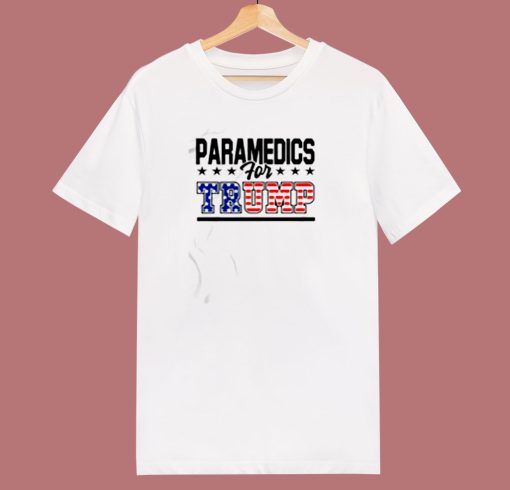 Paramedics For Trump 80s T Shirt