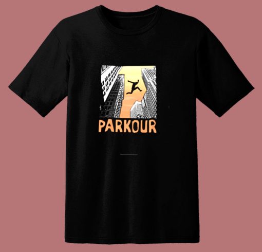 Parkour Freerunning Freerunner 80s T Shirt