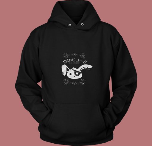 Pastel Goth Rabbit 80s Hoodie