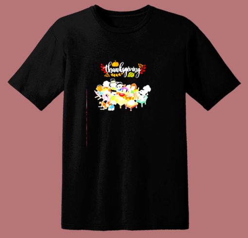 Peanuts Thanksgiving Halloween 80s T Shirt