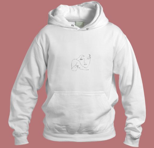 Picasso Inspired Line Art Aesthetic Hoodie Style