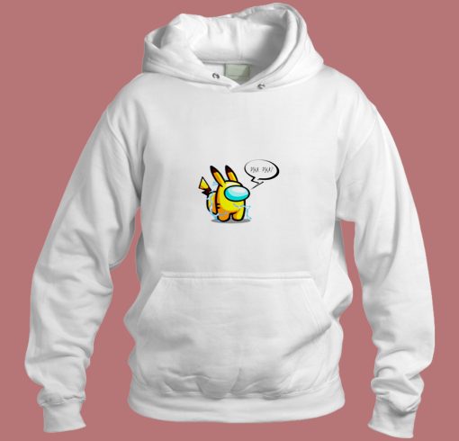 Pikachu Impostor Funny Gaming Aesthetic Hoodie Style