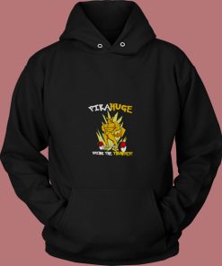 Pikahuge Bring The Thunder Awesome Gym 80s Hoodie