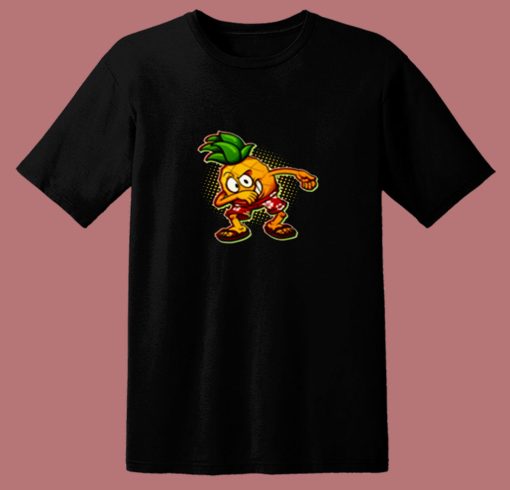 Pineapple Dab 80s T Shirt