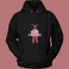 Pink Bunny Christmas Story 80s Hoodie