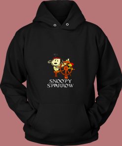 Pirates Of The Caribbean Captain Snoopy Sparrow 80s Hoodie