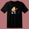 Pittsburgh Steelers Santa Baltimore Ravens Toilet 80s T Shirt