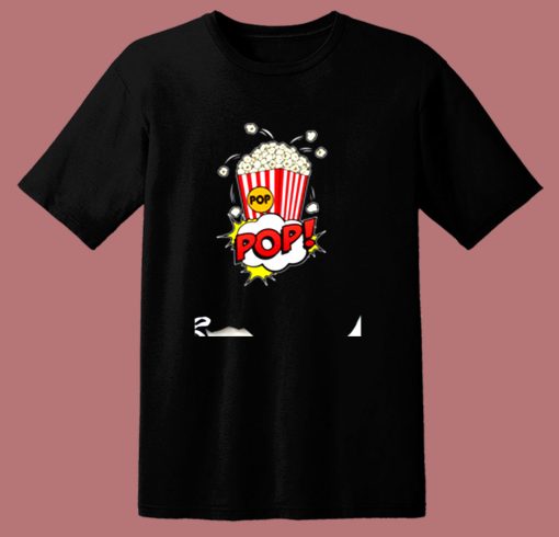 Popcorn Lovers Vintage 80s T Shirt