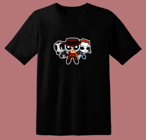 Power Puff Serial Killers Halloween 80s T Shirt