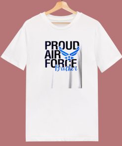 Proud Air Force Brother 80s T Shirt