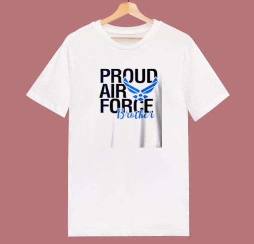 Proud Air Force Brother 80s T Shirt