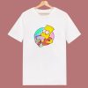 Psychedelic Bart Simpson Trippy Cartoon Funny Vector Art 80s T Shirt