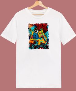 Psychedelic Trippy Sexy 80s T Shirt