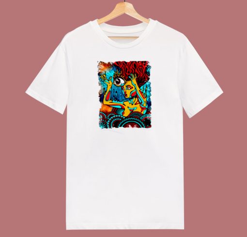 Psychedelic Trippy Sexy 80s T Shirt