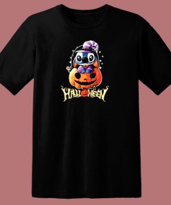 Pumpkin Halloween Stitch T 003 80s T Shirt