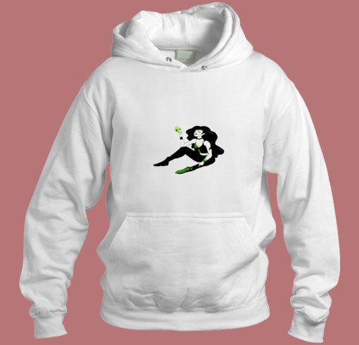 Queen Of Kick You In The Face Baddass Vibes Shego Aesthetic Hoodie Style