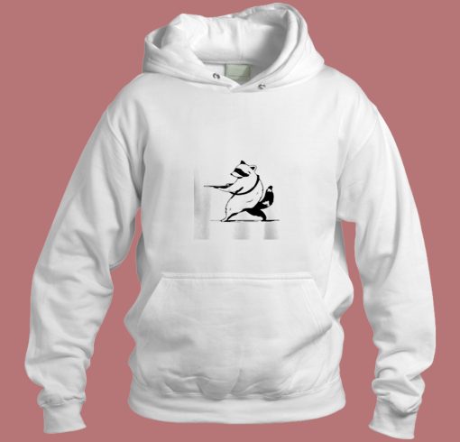 Raccoon Gun Panda Aesthetic Hoodie Style