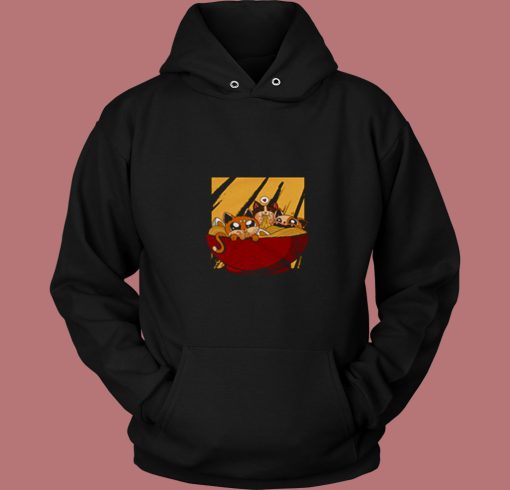 Ramen Cat 80s Hoodie