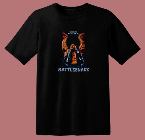 Rattlesnake Wwe Stone Cold Snake Arms 80s T Shirt