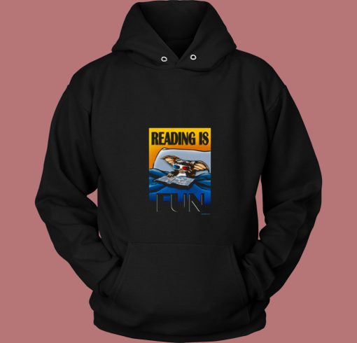 Reading Gremlins Monster Horror Movie 80s Hoodie