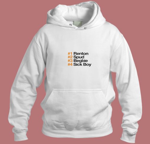 Renton Spud Begbie Sick Boy Aesthetic Hoodie Style