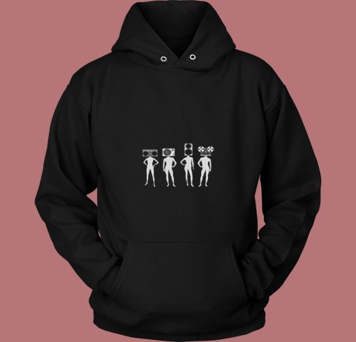 Retro Music Head 80s Hoodie