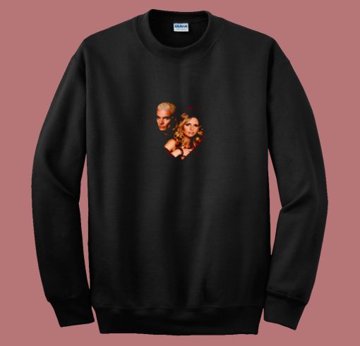 Retro The Vampire Slayer Love Story 80s Sweatshirt