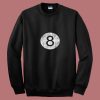 Retro Vintage 8 Ball Logo 80s Sweatshirt